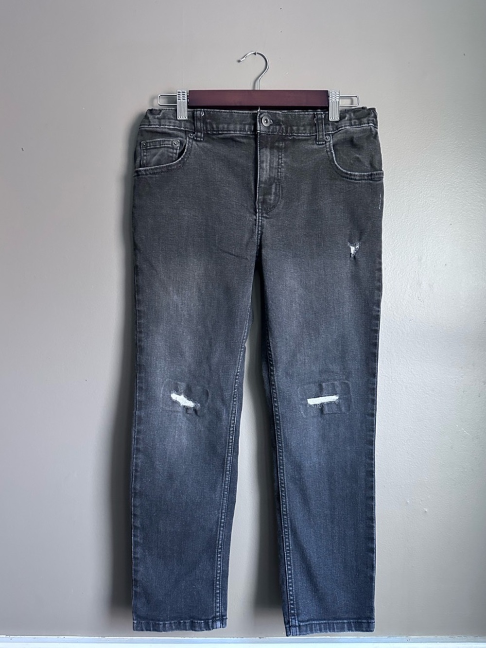 Wonder Nation Slim Fit Distressed Jeans Size 12 Husky